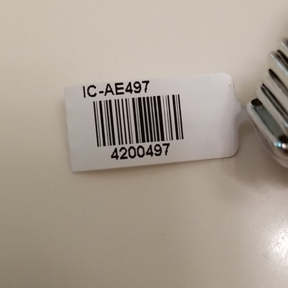 Abalone and CZ Stretch ring. NWT - Picture 5 of 5